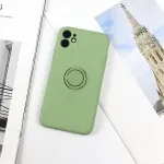 Beline Silicone Ring telefoni &uuml;mbris alusega iPhone 12 Pro Max roheline
