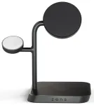 Zens Office Charger Pro 3 3-in-1 juhtmevaba laadija | Qi 2 | &Uuml;hildub MagSafe'iga | 15W