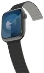 Araree Silicone Link nutikella rihm Apple Watch (42/44/45/49 mm) jaoks | silikoonist | must/hall