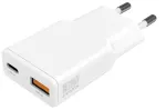 4smarts PDPlug Duos Slim reisilaadija | 30W | PD, GaN | USB-C, USB-A | valge