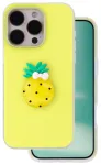 Fruit 2in1 telefoni &uuml;mbris iPhone 16 Pro kollane