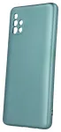 HQ Metallic telefonikaas Samsung Galaxy S22 Plus jaoks, roheline