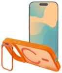 &Uuml;mbris iPhone 17 Pro / 18 Pro Forcell F-Protect Smoke Hybrid Premium MagSafe-&uuml;hilduv oranž