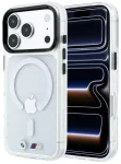 BMW M IML Glossy Metal Logo & Trims telefoni &uuml;mbris MagSafe toega iPhone 17 Pro | iPhone 18 Pro l&auml;bipaistev
