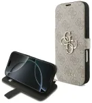 Guess 4G Metal Logo raamatut&uuml;&uuml;pi telefoni &uuml;mbris iPhone 18 Pro | iPhone 17 Pro roosa