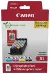 Tindikassettide komplekt Canon CLI-571XL 0332C006 must/ts&uuml;aan/magenta/kollane 4 tk