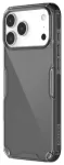 Nillkin Nature TPU PRO Cover silikoonist telefonikaas Apple iPhone 17 Pro Max telefonile, l&auml;bipaistev must