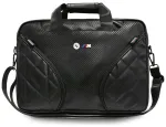 Bag BMW Carbon Pockets & Metal Logo 16" black
