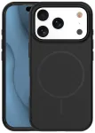 Silicone Thin telefoni &uuml;mbris MagSafe toega iPhone 17 Pro Max must