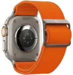 Spigen Fit Lite nutikella rihm Apple Watch 4/5/6/7/SE/Ultra (42/44/45/49 mm) jaoks | nailonist | oranž
