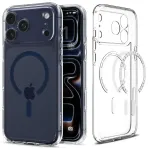 Spigen Ultra Hybrid Mag telefoni &uuml;mbris MagSafe toega iPhone 17 Pro Max l&auml;bipaistev sinine