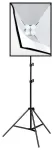 Studio set Puluz softbox 50x70cm, tripod, LED bulb 4 pcs PU5071EU