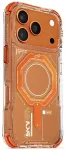 Skinarma Magma phone case with MagSafe support for iPhone 17 Pro orange