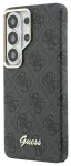 Guess PU 4G Script Metal Logo telefoni &uuml;mbris MagSafe toega Samsung Galaxy S26 Ultra (S948) must