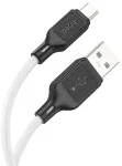 Hoco X90 andmeedastus- ja laadimiskaabel | USB-A kuni Micro USB | 12W | 1m | valge