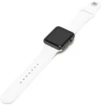 Fusion Accessories nutikella rihm Apple Watch 2/3/4/5/6/7/8/SE/Ultra (42/44/45/49 mm) jaoks | silikoonist | valge