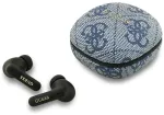 Earphones TWS ENC Guess 4G Classic Metal Logo blue