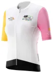 Rockbros 15210005005 L Women's Cycling Jersey with Print - White