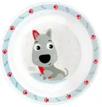 Plastikust taldrik CUTIE ANIMALS 4/411 sinine