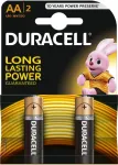 Duracell AA MN1500 leelispatareid LR6 1.5V, 2 tk