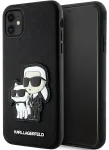 Karl Lagerfeld PU Saffiano Karl and Choupette NFT nutitelefonikott iPhone 11 must