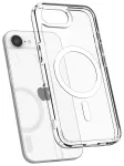 Spigen Ultra Hybrid MagSafe telefoni&uuml;mbris iPhone SE 4 (2025) jaoks, l&auml;bipaistev
