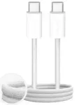 Puro Fabrik 4 60W data transfer and charging cable | USB-C to USB-C | 60W | 2m | white