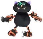 Plush toy for dogs : Trixie Halloween, plush|rope|32cm|1pc
