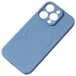 Silicone telefoni &uuml;mbris MagSafe toega Samsung Galaxy A36 5G (A366) sinine