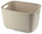 Korv Softex L 19L 37,9x29,2x22,1cm kriidivalge