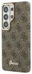 Guess 4G Script Metal Logo telefoni &uuml;mbris MagSafe toega Samsung Galaxy S26 Ultra (S948) pruun