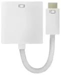 Qoltec Mini DVI adapter isane | DVI (24+5) emane