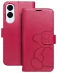 MEZZO teddy bear raamatut&uuml;&uuml;pi telefoni &uuml;mbris Samsung Galaxy S25 Edge (S937) roosa (kaisukaru)