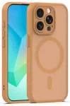Mag Matt telefoni &uuml;mbris MagSafe toega iPhone 14 Pro pruun
