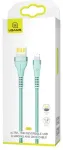 USAMS SJ360 andme- ja laadimiskaabel | USB-A kuni Lightning | 10W | 1.2m | sinine
