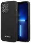 Karl Lagerfeld KLHCP13LSLMP1K iPhone 13 Pro | 13 6.1" k&otilde;va korpus, must, silikoonist logo