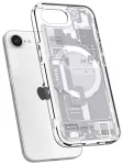 Spigen Ultra Hybrid MagSafe telefoni&uuml;mbris iPhone SE 4 (2025) jaoks, valge