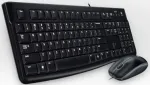 Juhtmega hiir ja klaviatuur Logitech MK120 (US) USB must