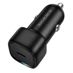 Borofone BZ34A Cloud autolaadija | 20W | PD, QC | USB-C | must
