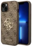 Guess GUHCP15S4GMGBR iPhone 15 6.1" pruun|brown k&otilde;va &uuml;mbris 4G Big Metal Logo