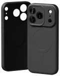 Mercury Semi-Silicone telefoni&uuml;mbris MagSafe toega iPhone 17 Pro jaoks, must