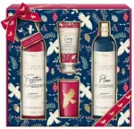 Baylis & Harding Winter Wonderland k&uuml;&uuml;nlavalguses vannitamise kinkekomplekt l&auml;bipaistvas pakendis