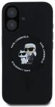 Karl Lagerfeld Liquid Silicone Karl and Choupette MagSafe toega telefonikott iPhone 16 must