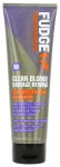 FUDGE Clean Blonde Damage Rewind Purple Violet Toning & Repair Shampoo 250ml l&auml;bipaistvas pudelis
