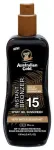 Australian Gold Instant Bronzer Protective Sunscreen Spray with Bronzer SPF 15 100 Ml