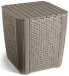 Aialaud/hoiukast Luzon Flat Wicker beež