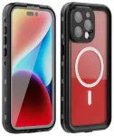 Shellbox DOT telefoni &uuml;mbris MagSafe toega iPhone 15 Pro Max must