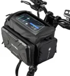 WILDMAN traveling bag for bike handlebars with zipper GS6 4L ( 4 "- 7" ) black