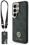 Guess 4G Big Rhinestone Triangle Strap telefoni &uuml;mbris MagSafe toega Samsung Galaxy S26 Ultra (S948) must