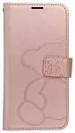 MEZZO teddy bear raamatut&uuml;&uuml;pi telefoni &uuml;mbris Samsung Galaxy S25 Edge (S937) roosa (kaisukaru)